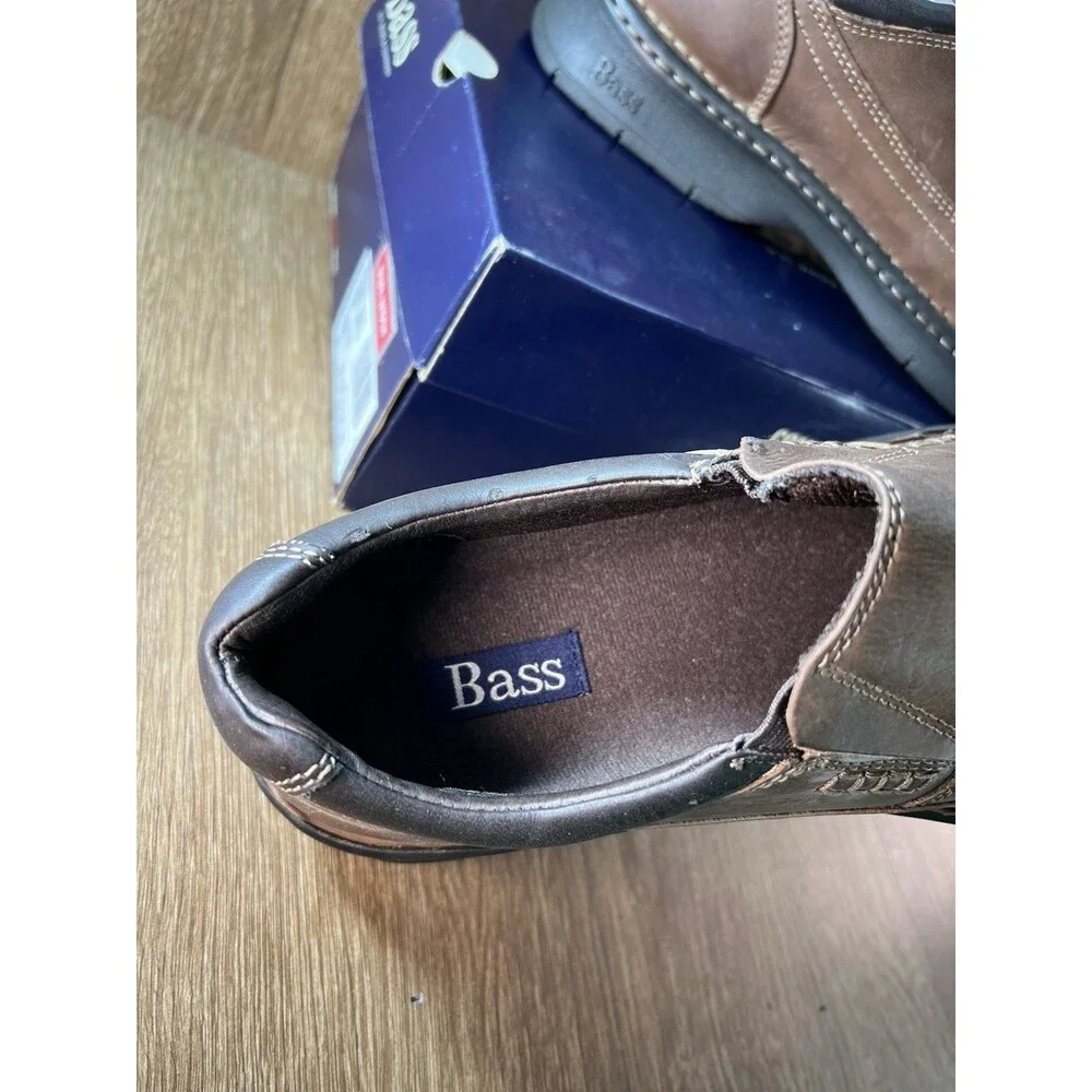 G.H. Bass & Co. Chatham Men's Tan Leather Slip-On Loafers 1097-261 Size 13